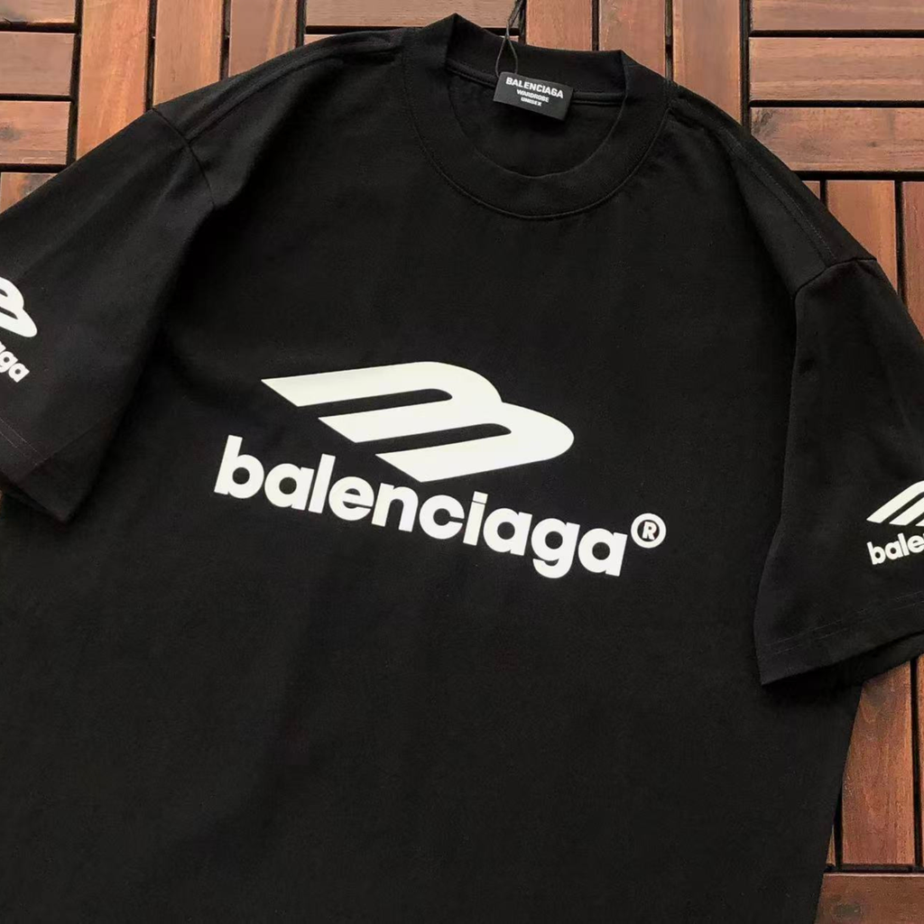 Balenciaga "Sport Logo / Athletic" Oversized Tee