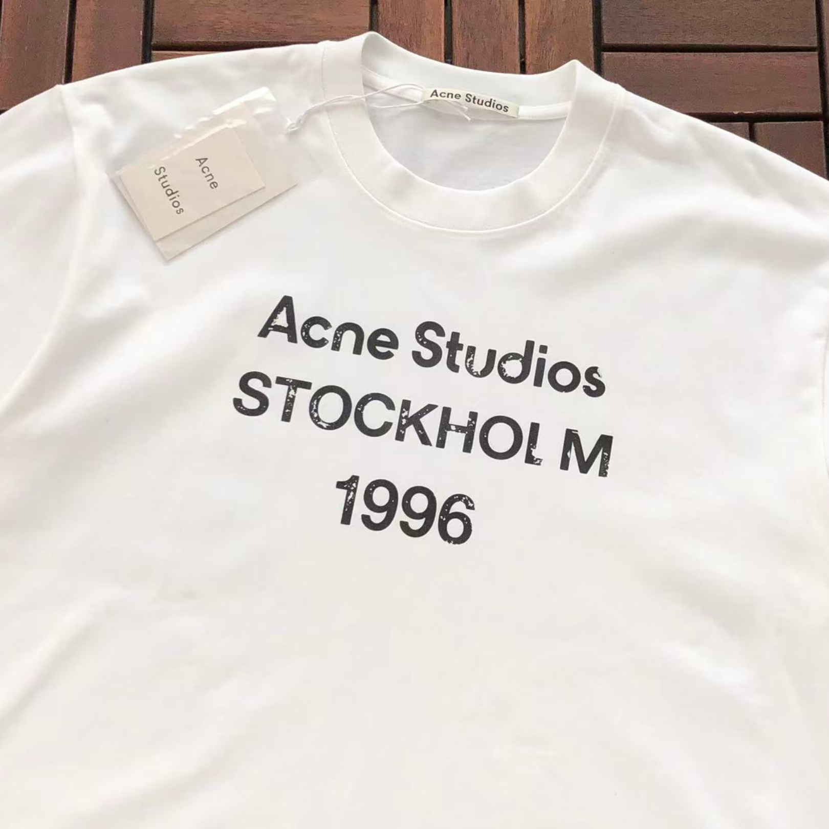 Acne Studios "Stockholm 1996" Stamp Tee
