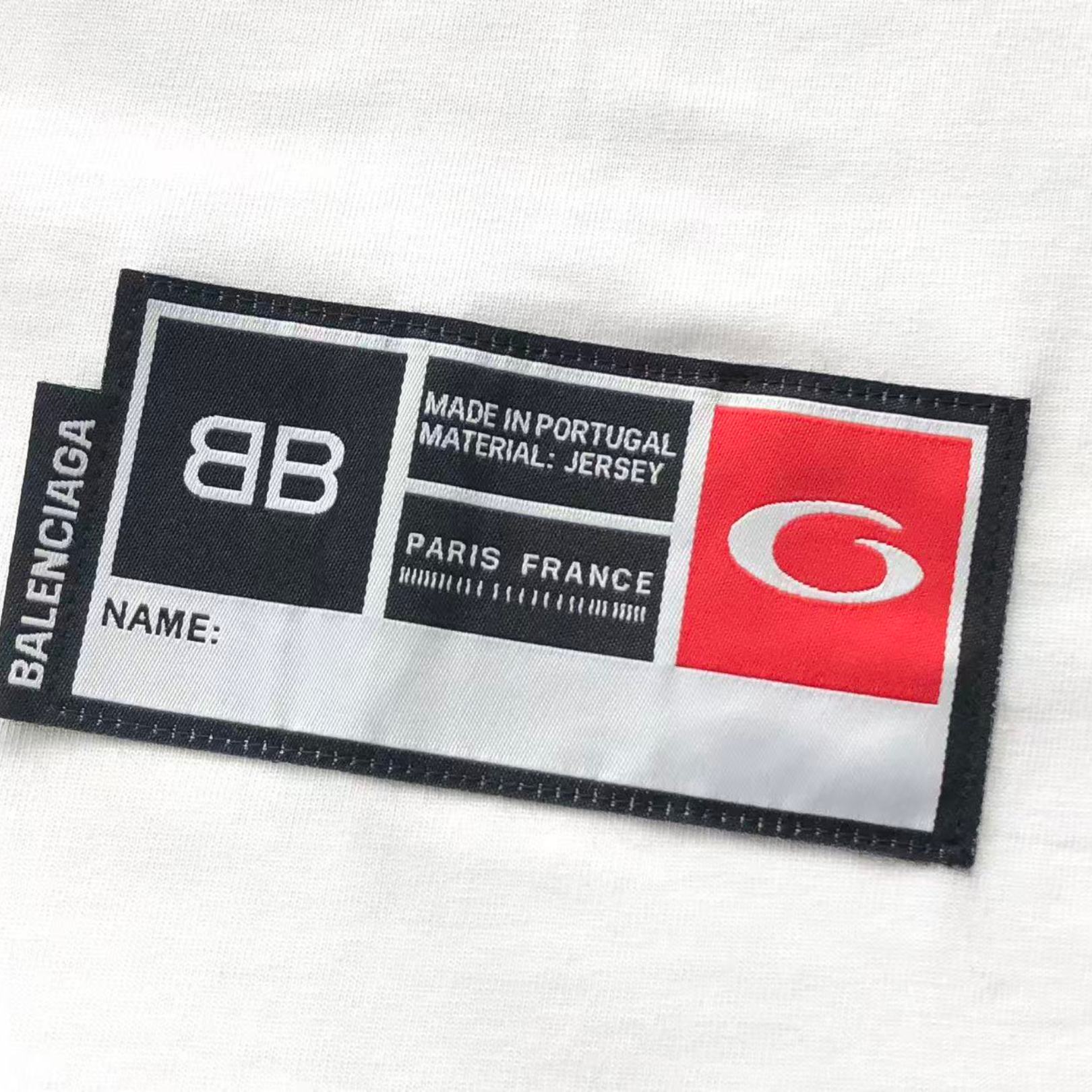 Balenciaga "Sport Logo / Athletic" Oversized Tee