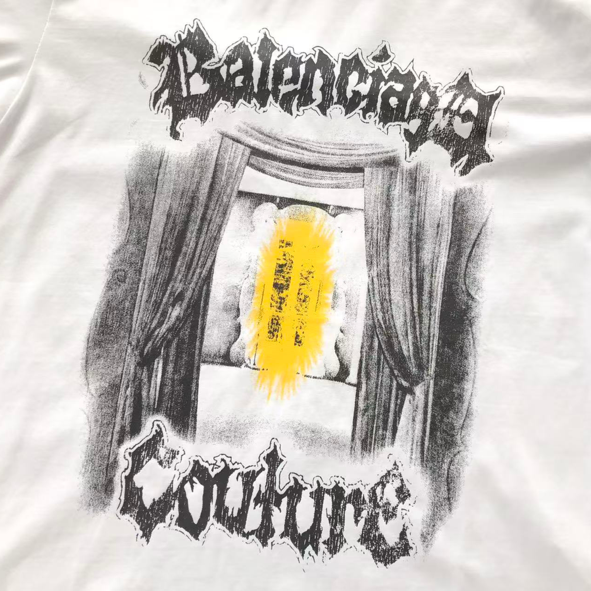 Balenciaga "Gothic Curtain / Couture" Oversized Tee