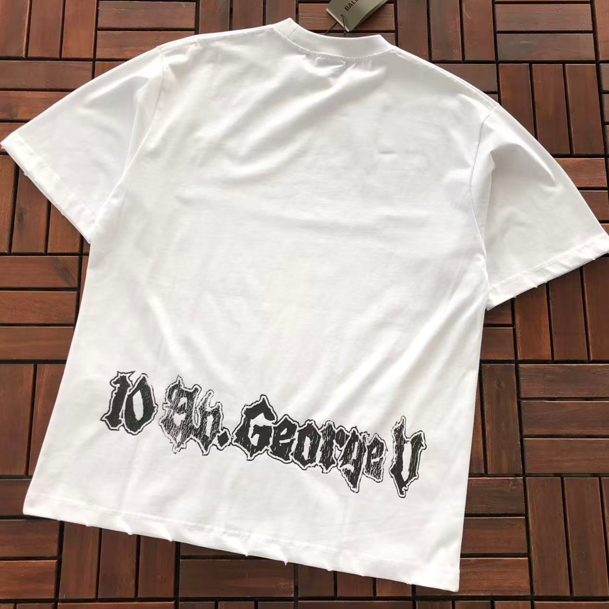 Balenciaga "Gothic Curtain / Couture" Oversized Tee