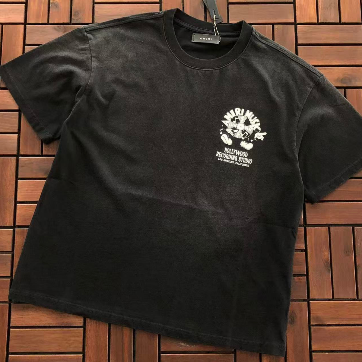 Amiri "Hollywood Music" Vintage Tee