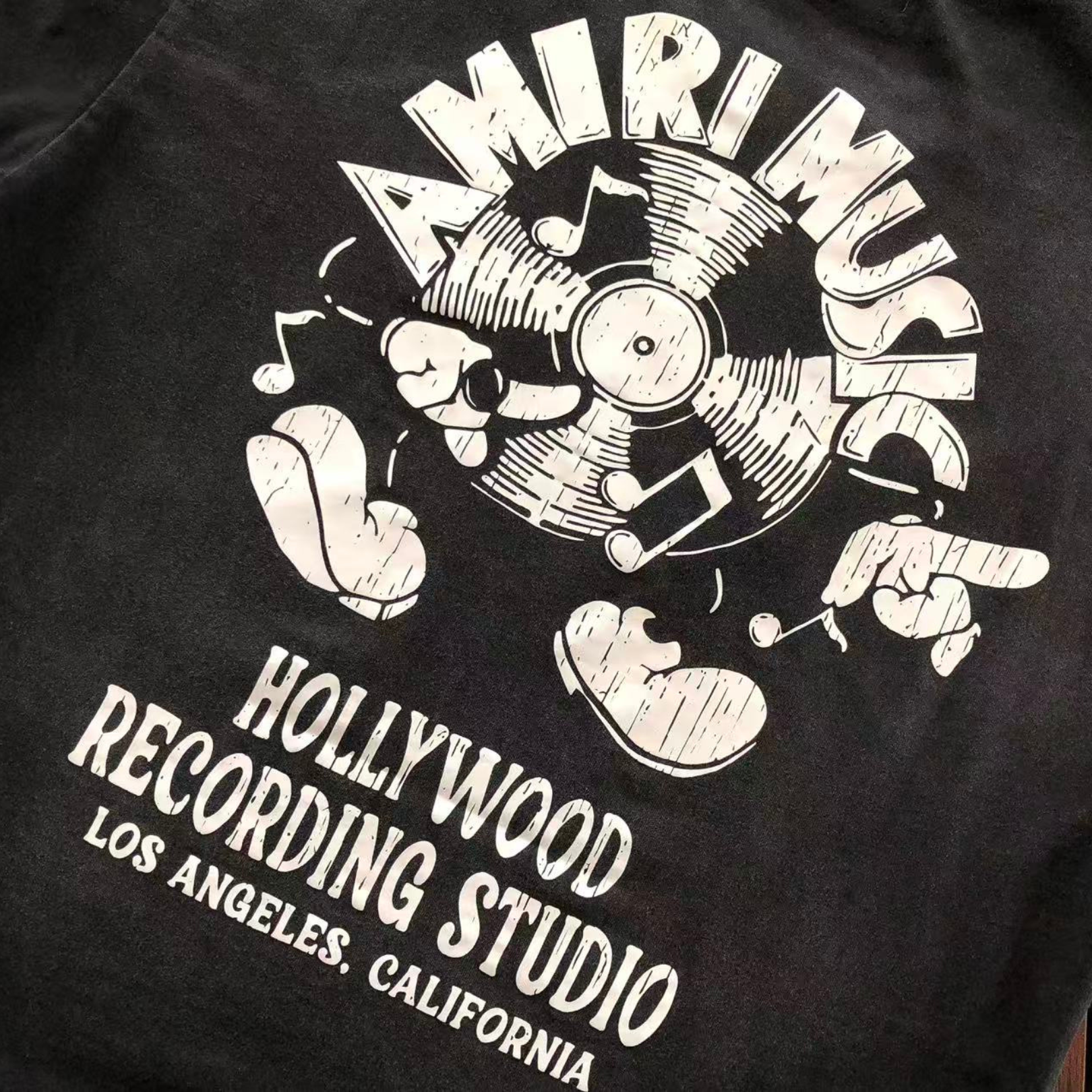 Amiri "Hollywood Music" Vintage Tee