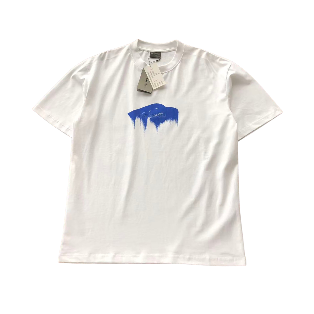 Balenciaga "Paint Brush Logo" Oversized Tee