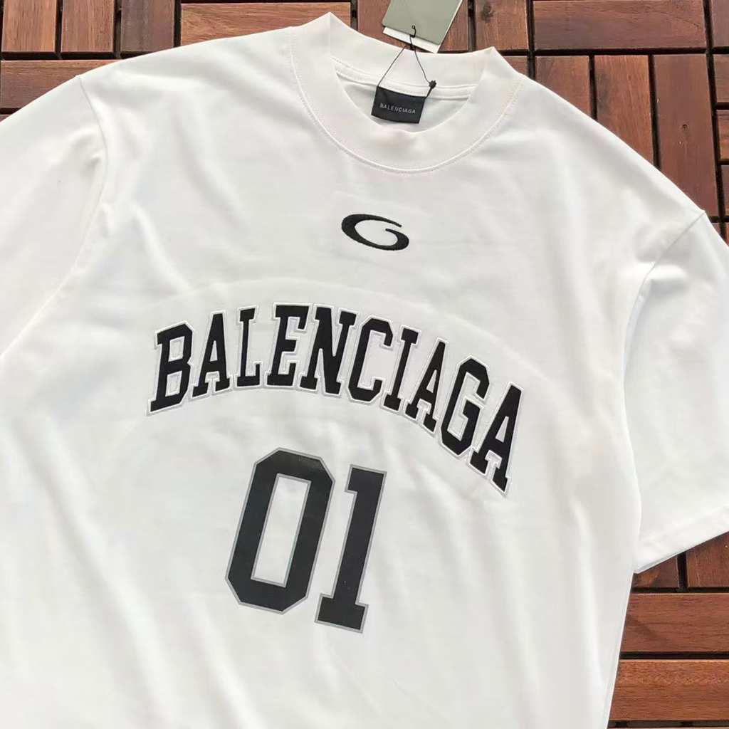 Balenciaga "Paris 01" Athletic Tee