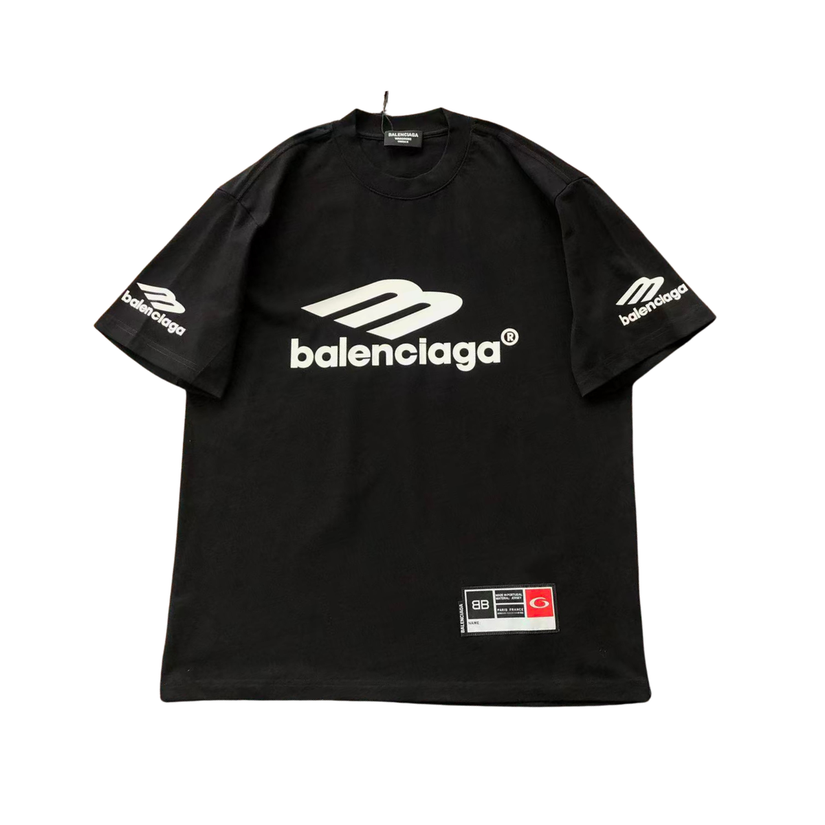 Balenciaga "Sport Logo / Athletic" Oversized Tee