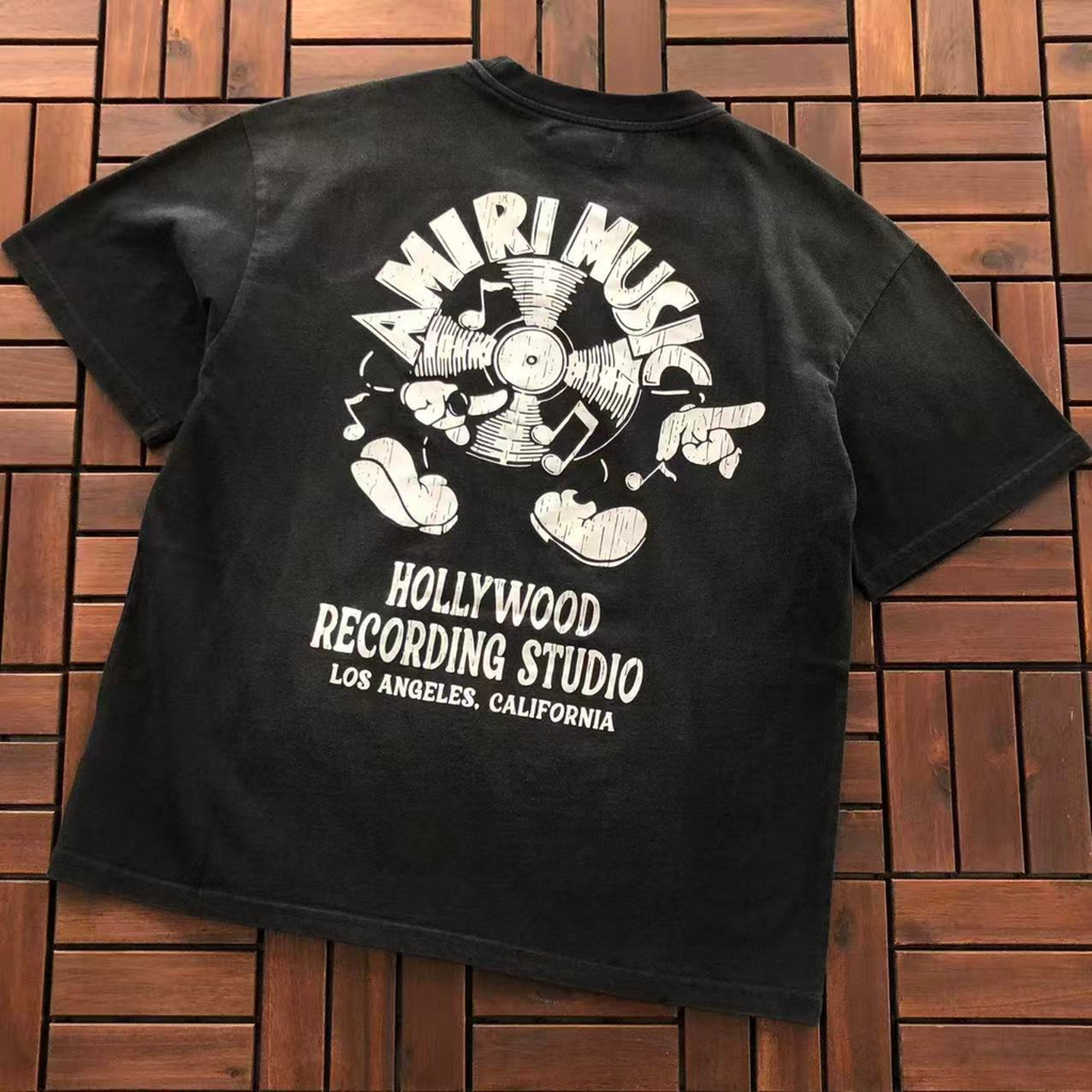 Amiri "Hollywood Music" Vintage Tee