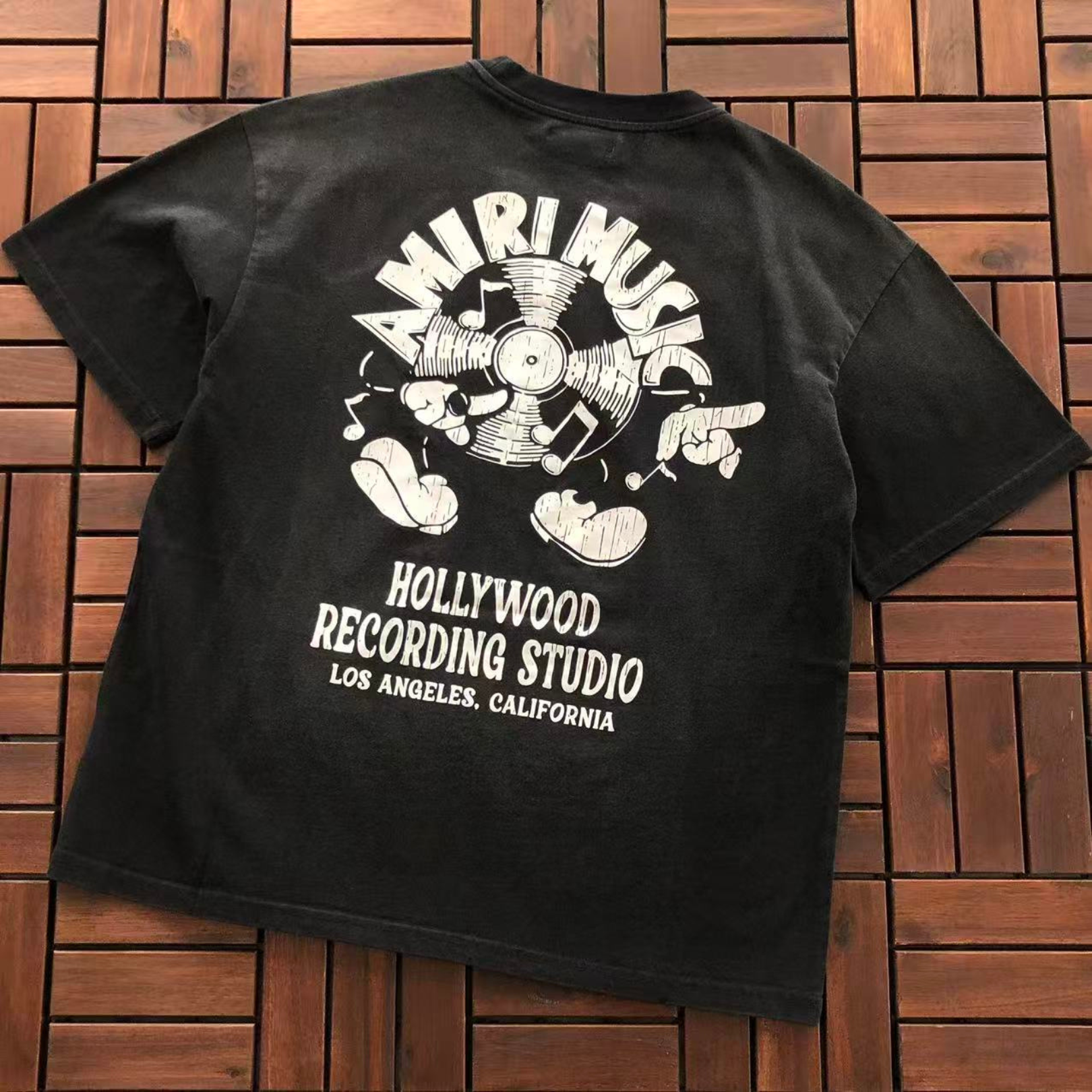 Amiri "Hollywood Music" Vintage Tee