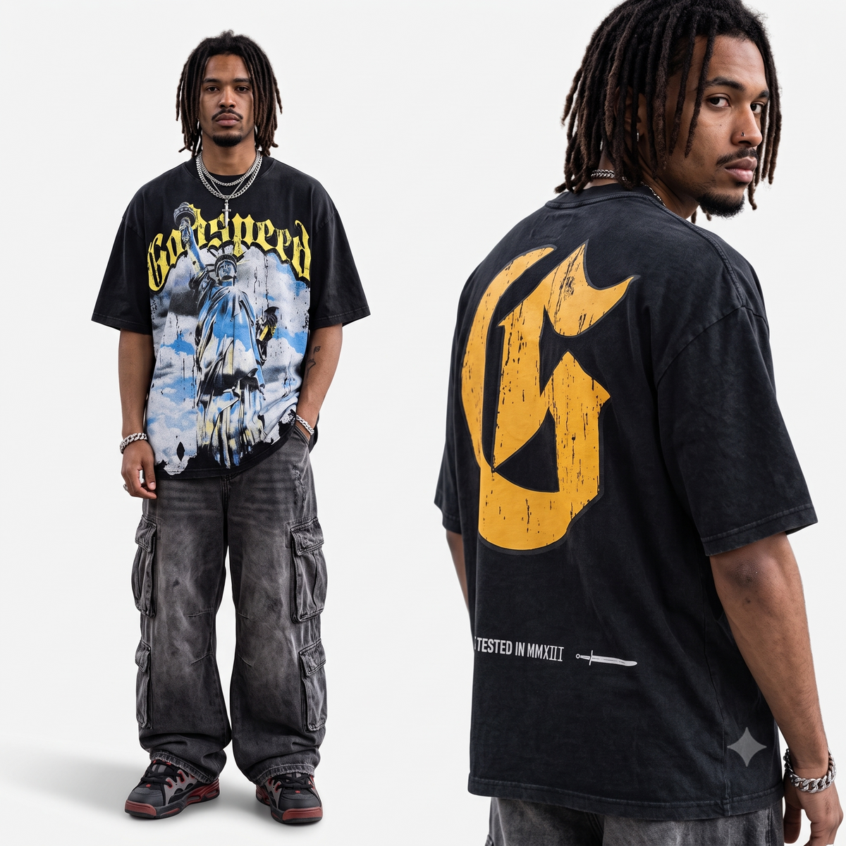 Godspeed "Liberty" – Black Vintage
