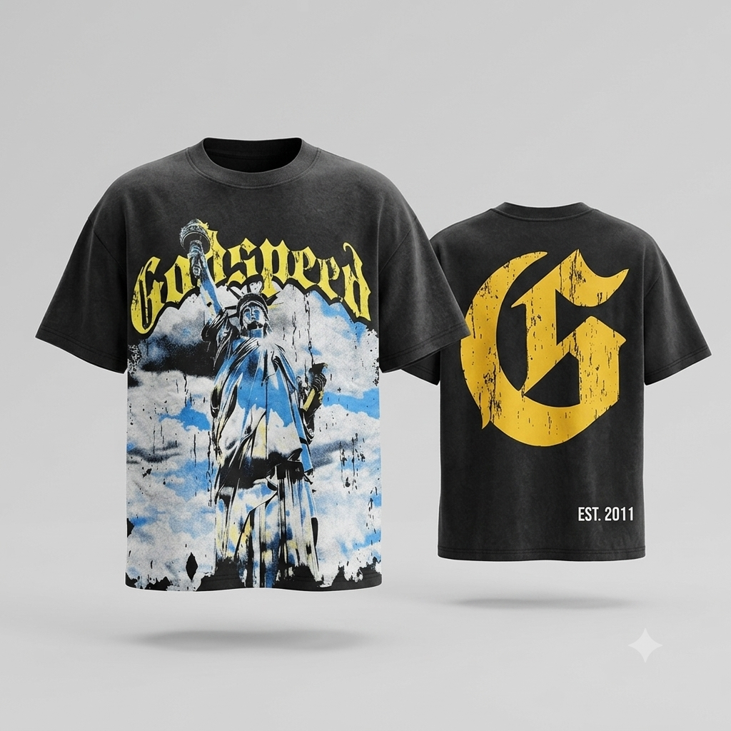 Godspeed "Liberty" – Black Vintage