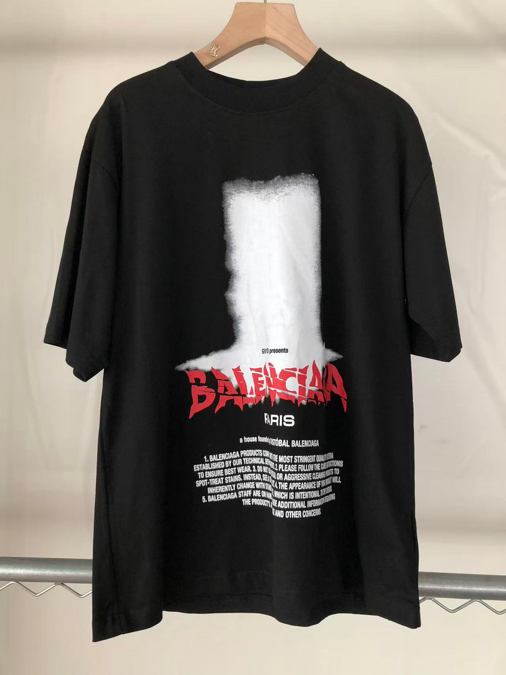 Balenciaga "GV10 Presents" Oversized Tee