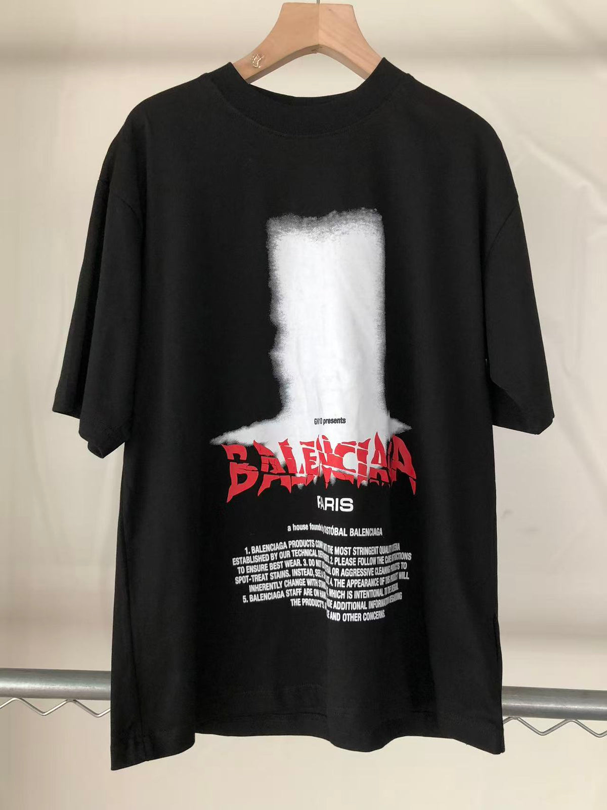 Balenciaga "GV10 Presents" Oversized Tee